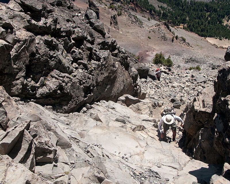 Adam & Tracy [Mt. Thielsen Trail, Mt. Thielsen Wilderness, Douglas County, Oregon]