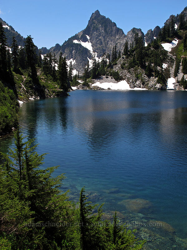 Kaleetan Peak & Gem Lake [High Lakes Trail, Alpine Lakes Wilderness, King County, Washington]