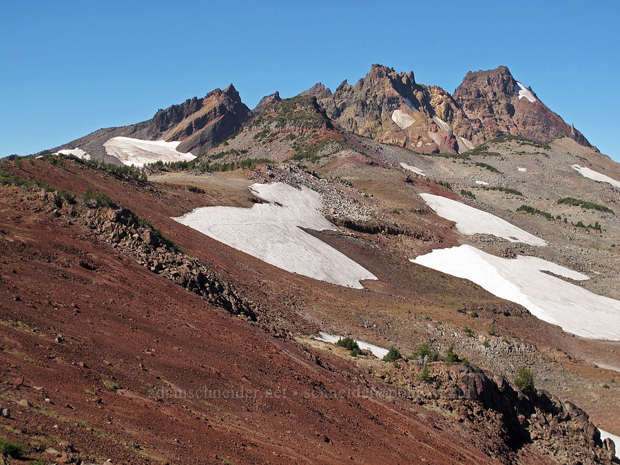 Broken Top [Tam McArthur Rim, Three Sisters Wilderness, Deschutes County, Oregon]