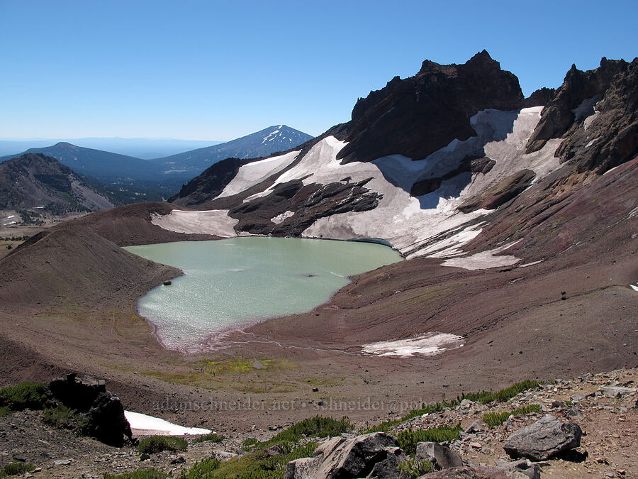 No-Name Lake [Tam McArthur Rim, Three Sisters Wilderness, Deschutes County, Oregon]