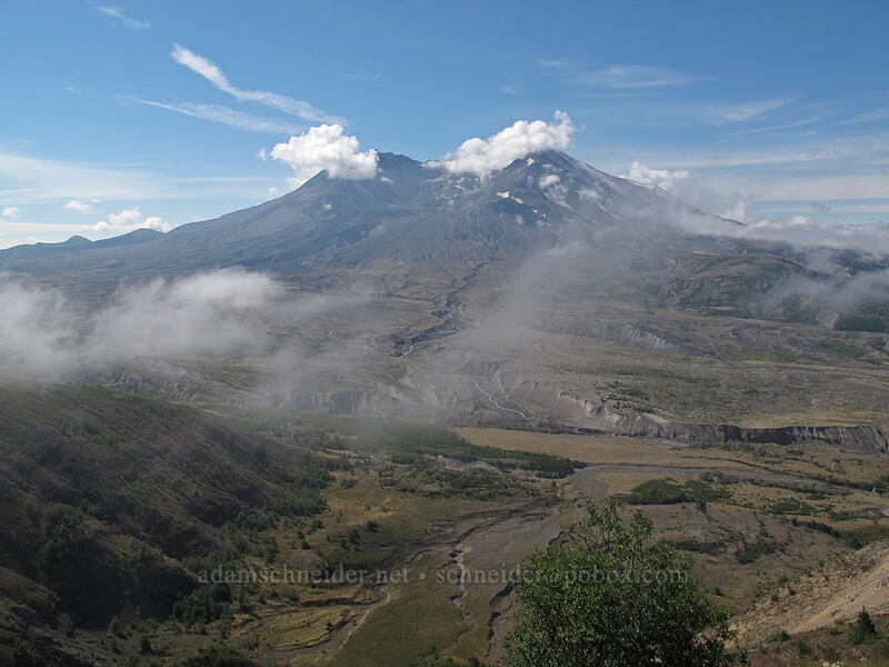 Mount St. Helens [Johnston Ridge Observatory, Mt. St. Helens National Volcanic Monument, Skamania County, Washington]