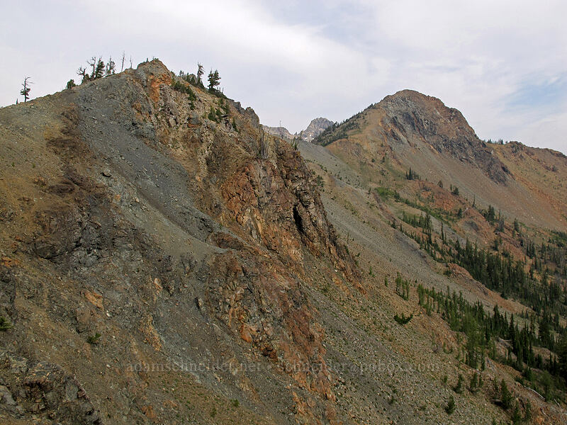 ridge between Longs Pass & Ingalls Pass [Longs Pass, Alpine Lakes Wilderness, Chelan County, Washington]