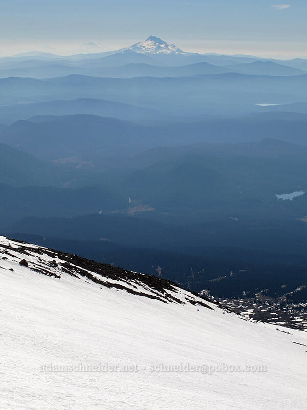 Mt. Jefferson [above Zigzag Canyon, Mt. Hood Wilderness, Clackamas County, Oregon]