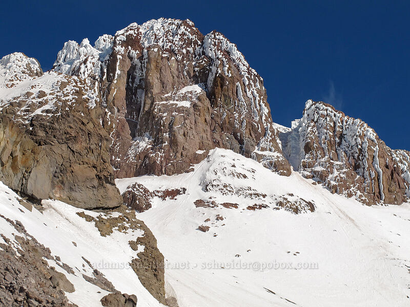 Crater Rock [Illumination Saddle, Mt. Hood Wilderness, Clackamas County, Oregon]