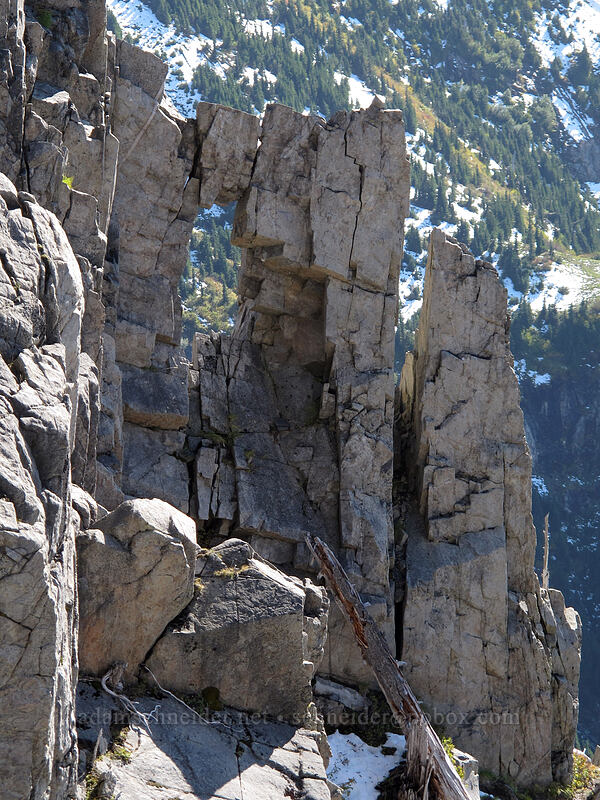 rock arch [Mt. Whittier Trail, Mt. St. Helens National Volcanic Monument, Skamania County, Washington]