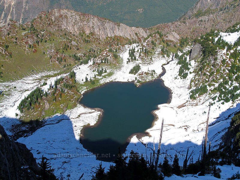 Holmstedt Lake [Mt. Whittier Trail, Mt. St. Helens National Volcanic Monument, Skamania County, Washington]