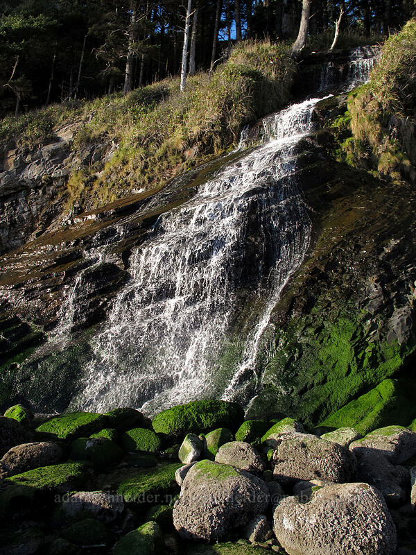 Blumenthal Falls [Short Sands Beach, Oswald West State Park, Tillamook County, Oregon]