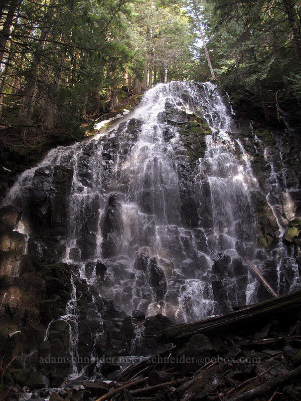 Ramona Falls [Ramona Falls, Mt. Hood Wilderness, Clackamas County, Oregon]