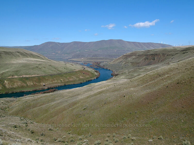 Deschutes River & the Columbia Hills [Ferry Springs Trail, Deschutes River State Recreation Area, Sherman County, Oregon]