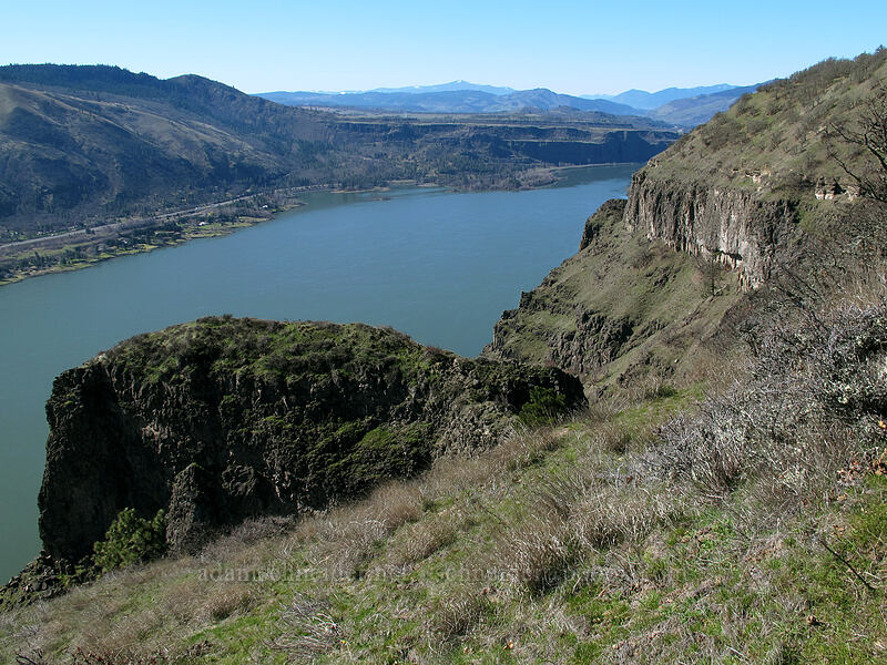 Columbia River [east of Lyle, Klickitat County, Washington]