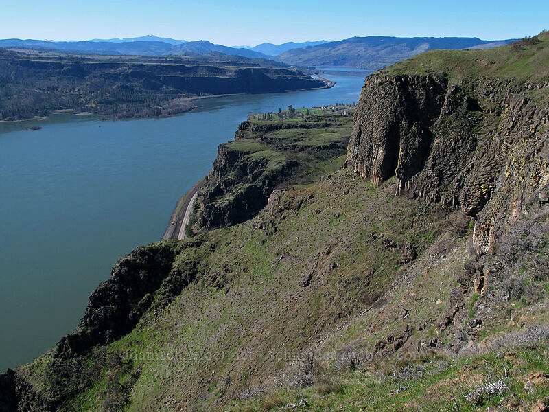 Columbia River [east of Lyle, Klickitat County, Washington]