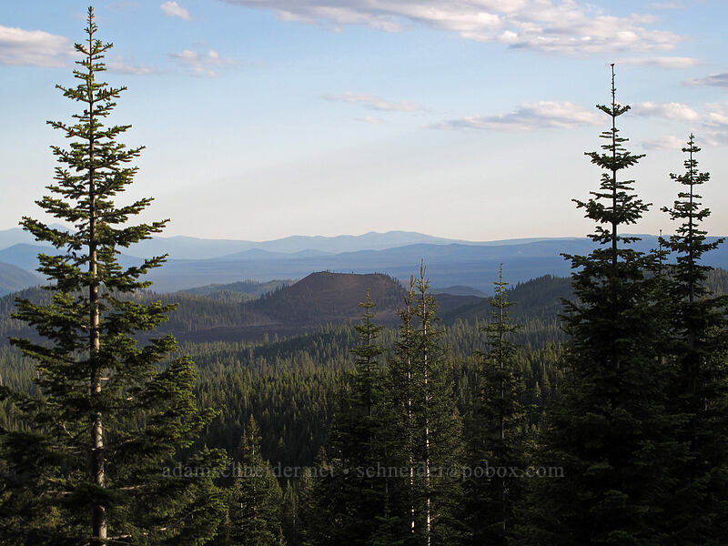High Hole Crater & Burnt Lava Flow [Forest Road 97, Modoc National Forest, Siskiyou County, California]