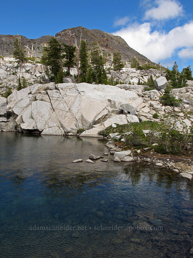 Lake Le Conte & Cracked Crag [Pacific Crest Trail, Desolation Wilderness, El Dorado County, California]