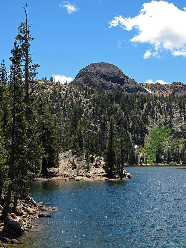 Ebbetts Peak & Kinney Reservoir [CA-4, Toiyabe National Forest, Alpine County, California]