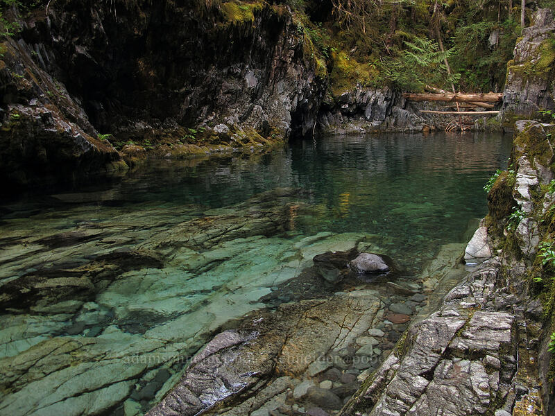 Opal Pool [Kopetski Trail, Opal Creek Scenic Recreation Area, Marion County, Oregon]