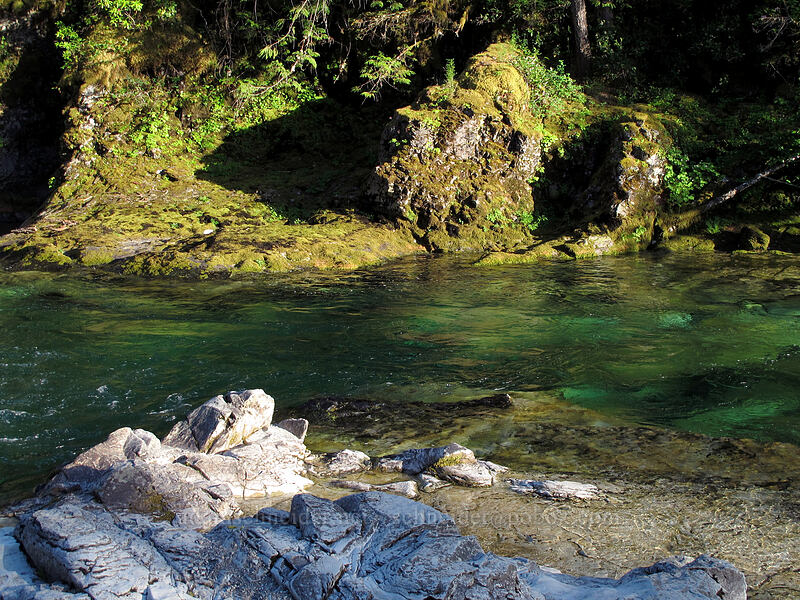 Little North Santiam River [Three Pools Day Use Area, Opal Creek Scenic Recreation Area, Marion County, Oregon]