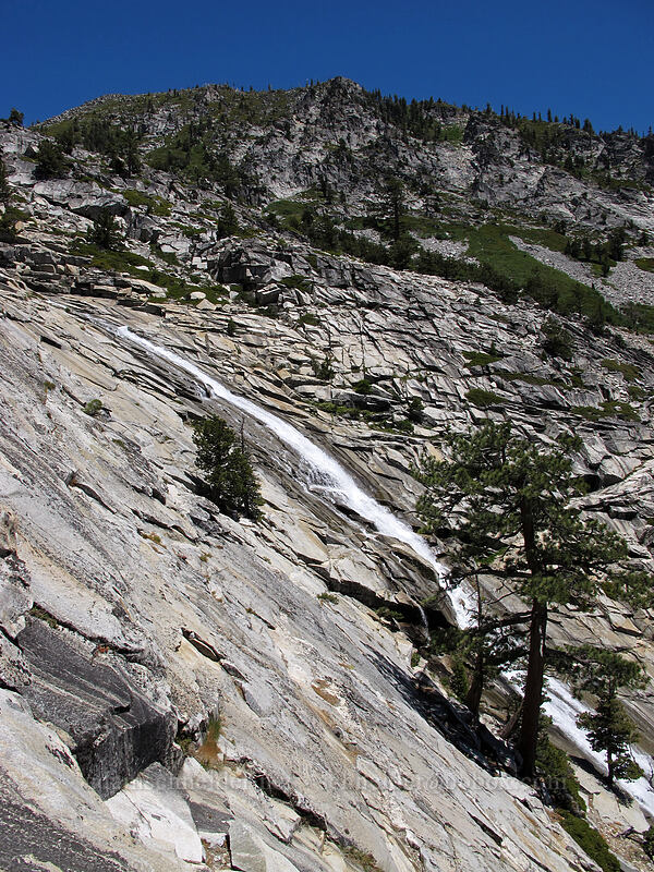 Horsetail Falls [Pyramid Creek, Desolation Wilderness, El Dorado County, California]