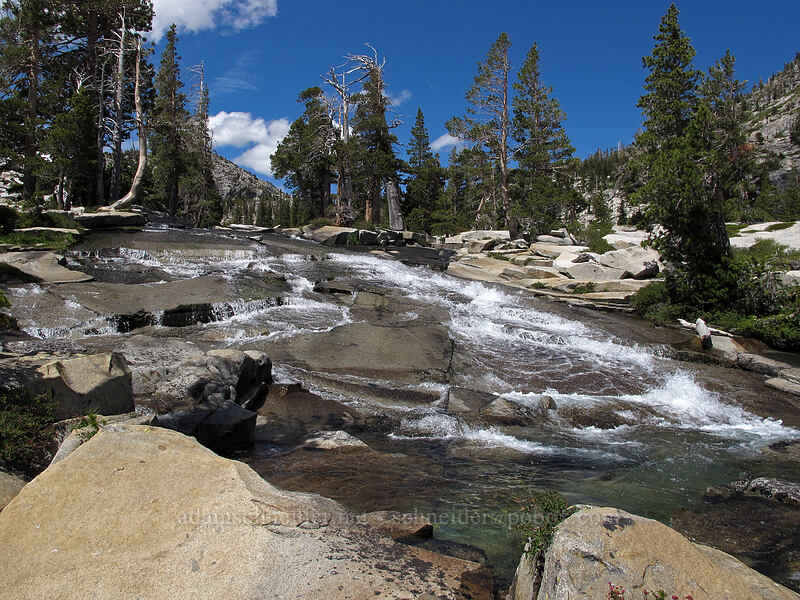 cascades [Pyramid Creek, Desolation Wilderness, El Dorado County, California]