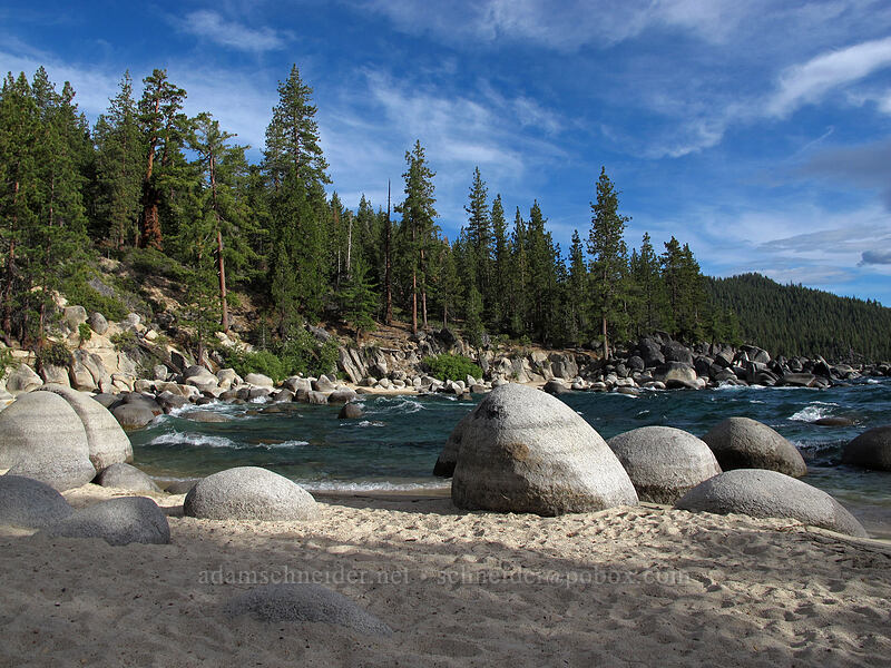 Secret Cove Beach [Secret Harbor, Lake Tahoe Basin, Carson City, Nevada]