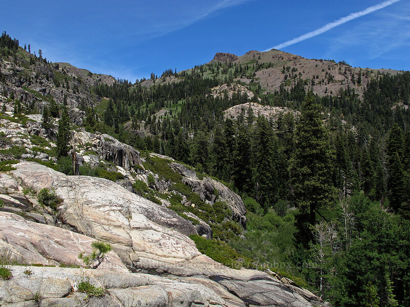 Shirley Canyon & Peak 8426 [Shirley Canyon Trail, Squaw Valley, Placer County, California]