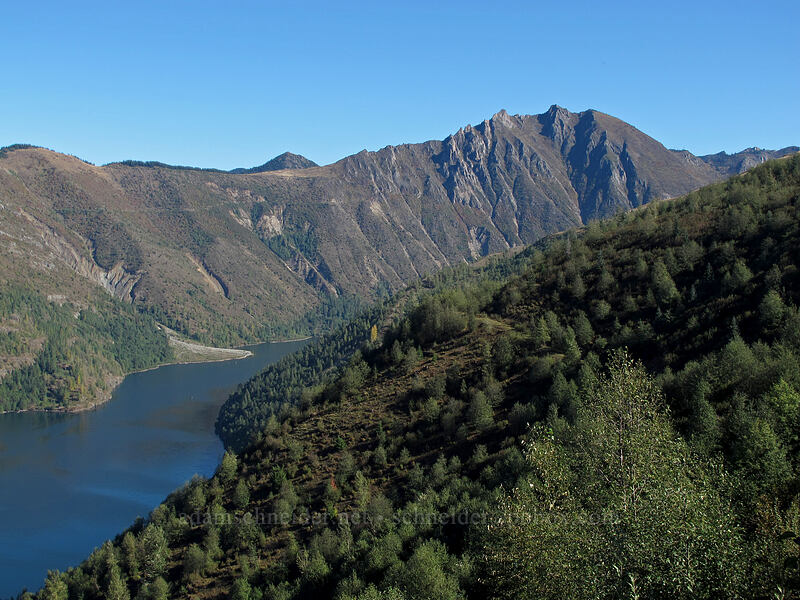 Minnie Peak & Coldwater Lake [South Coldwater Trail, Mt. St. Helens National Volcanic Monument, Skamania County, Washington]