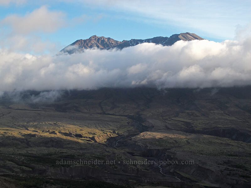 Mt. St. Helens [Johnston Ridge Observatory, Mt. St. Helens National Volcanic Monument, Skamania County, Washington]