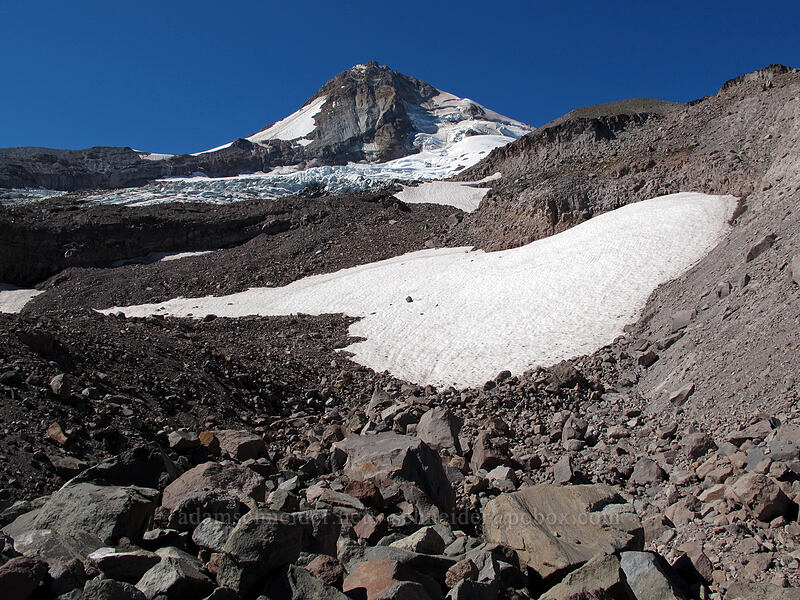 snowfield #1 [Eliot Glacier, Mt. Hood Wilderness, Hood River County, Oregon]