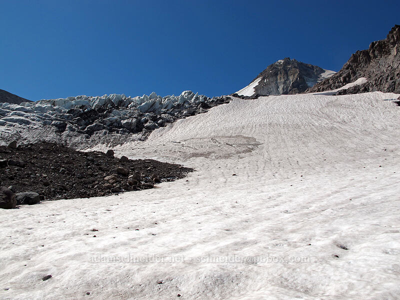 snowfield #2 [Eliot Glacier, Mt. Hood Wilderness, Hood River County, Oregon]