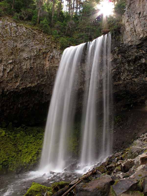 Tamanawas Falls [Tamanawas Falls Trail, Mt. Hood National Forest, Hood River County, Oregon]