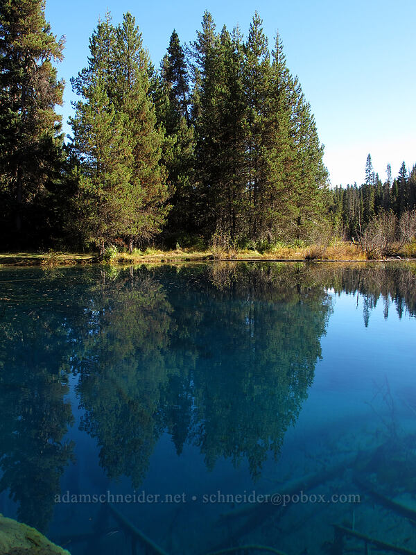Little Crater Lake [Little Crater Lake Geological Area, Mt. Hood National Forest, Clackamas County, Oregon]