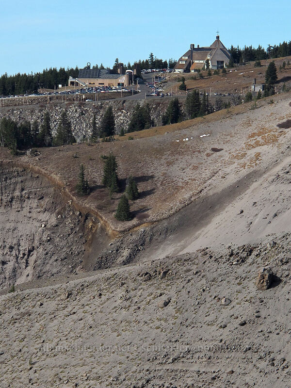 Timberline Lodge [above White River Canyon, Mt. Hood National Forest, Hood River County, Oregon]