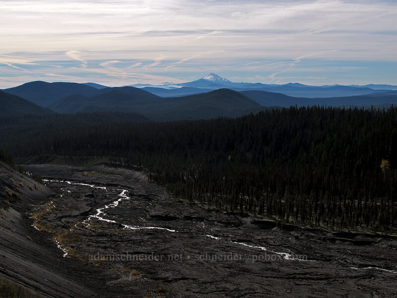 Mt. Jefferson & White River [Timberline Trail, Richard L. Kohnstamm Wilderness, Hood River County, Oregon]
