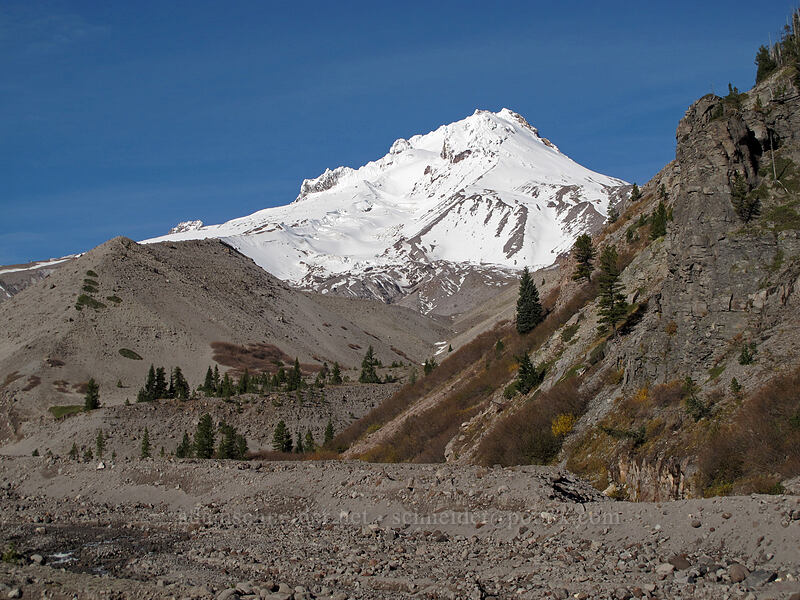 Mount Hood & White River Canyon [Timberline Trail, Mt. Hood National Forest, Hood River County, Oregon]