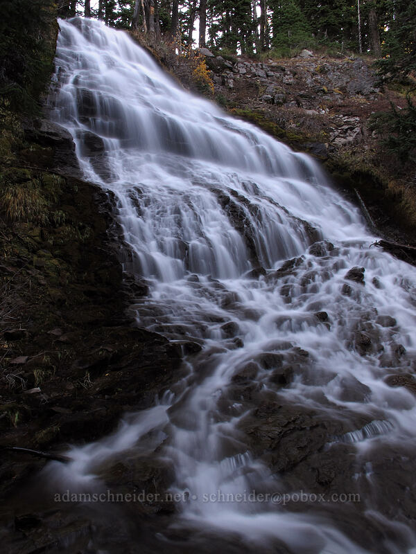 Umbrella Falls [Umbrella Falls Trail, Mt. Hood National Forest, Hood River County, Oregon]