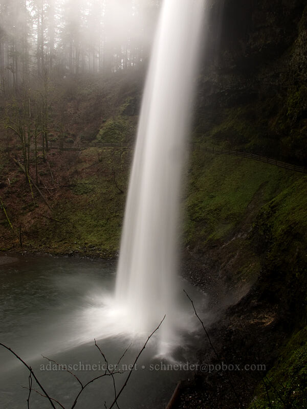 South Falls [Canyon Trail, Silver Falls State Park, Marion County, Oregon]