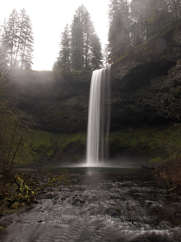 South Falls [Canyon Trail, Silver Falls State Park, Marion County, Oregon]