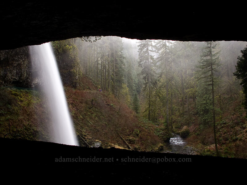North Falls [Canyon Trail, Silver Falls State Park, Marion County, Oregon]
