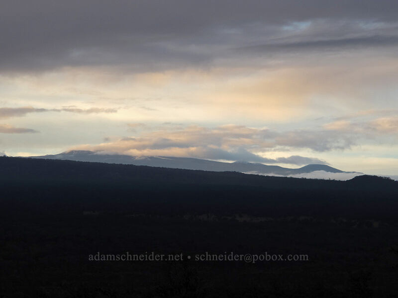 Mauna Kea [Jaggar Museum, Hawaii Volcanoes National Park, Big Island, Hawaii]