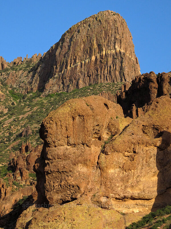The Flatiron [Siphon Draw Trail, Superstition Wilderness, Pinal County, Arizona]