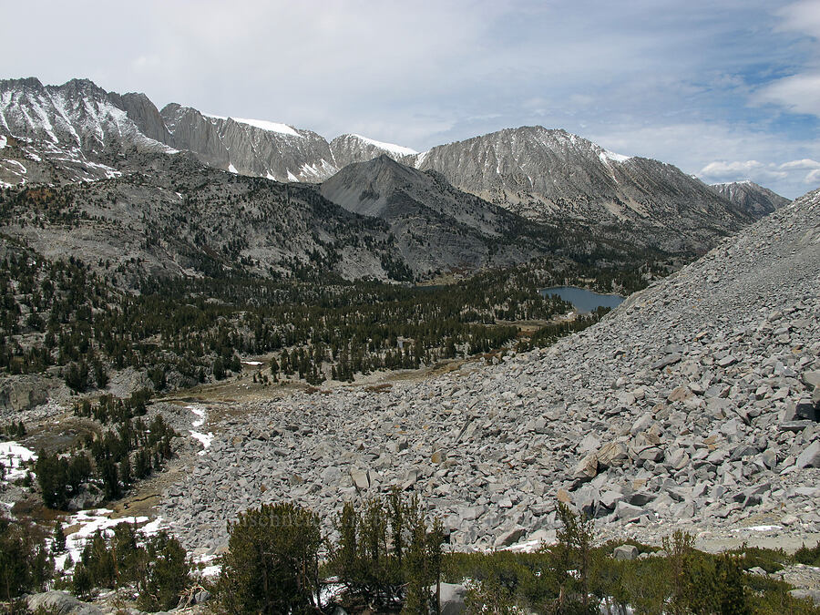 LIttle Lakes Valley & Mt. Starr [Morgan Pass Trail, John Muir Wilderness, Inyo County, California]