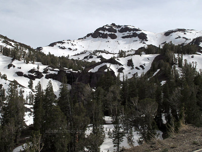 mountains above Sonora Pass [Sonora Pass Road, Toiyabe National Forest, Mono County, California]