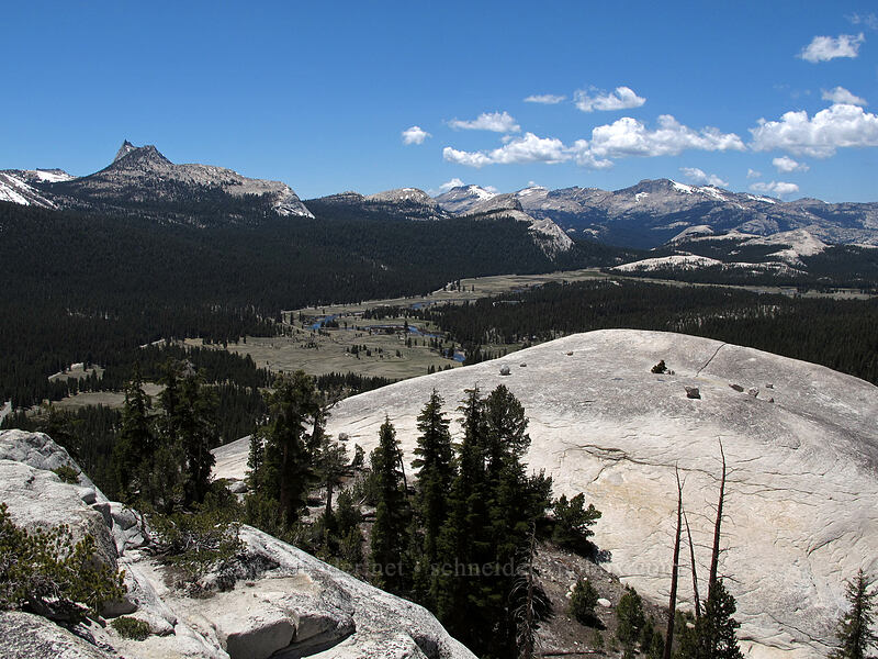 Cathedral Peak, Tuolumne Meadows, & Lembert Dome [Lembert Dome, Yosemite National Park, Tuolumne County, California]