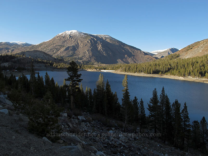 Tioga Lake & Tioga Peak [Tioga Road, Inyo National Forest, Mono County, California]
