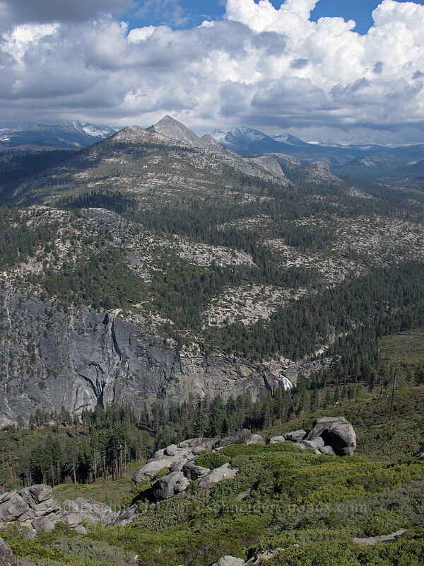 Mt. Starr King & Illilouette Falls [Washburn Point, Yosemite National Park, Mariposa County, California]