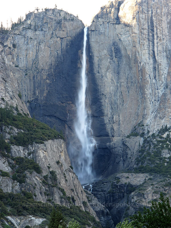 Yosemite Falls [Swinging Bridge, Yosemite National Park, Mariposa County, California]