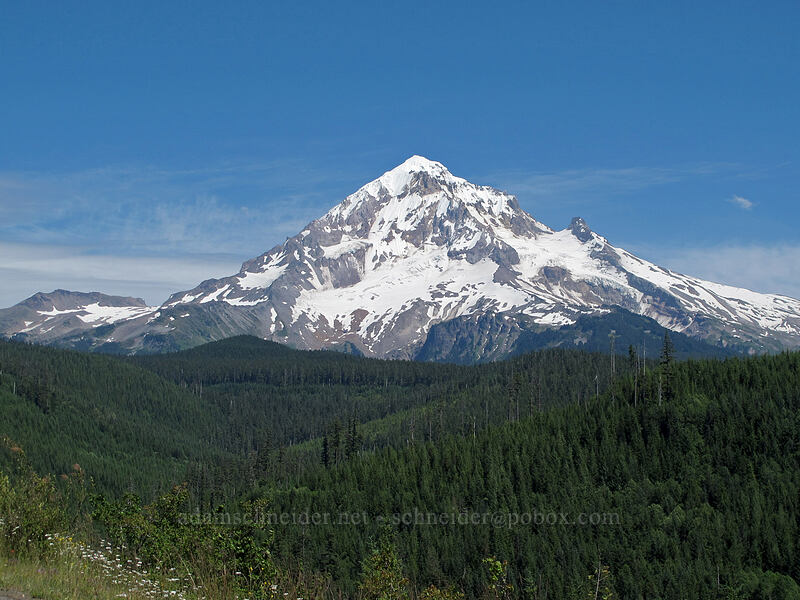 Mount Hood [Lolo Pass Road, Mt. Hood National Forest, Clackamas County, Oregon]