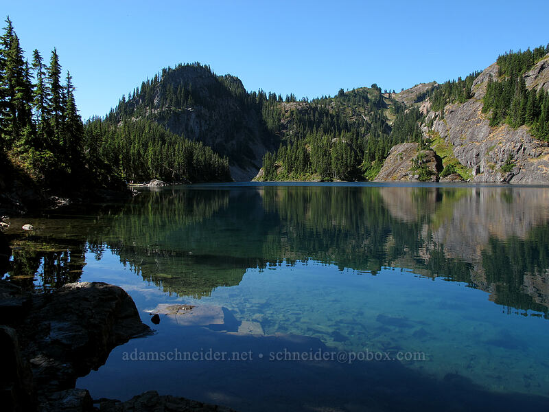 Rachel Lake [Rachel Lake Trail, Alpine Lakes Wilderness, Kittitas County, Washington]