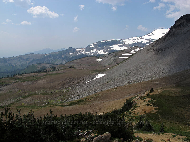 upper Ohanapecosh Valley [Panhandle Gap, Mt. Rainier National Park, Pierce County, Washington]