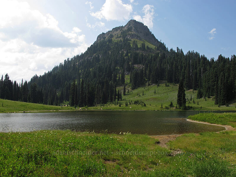 Yakima Peak & Tipsoo Lake [Tipsoo Lake, Mt. Rainier National Park, Pierce County, Washington]