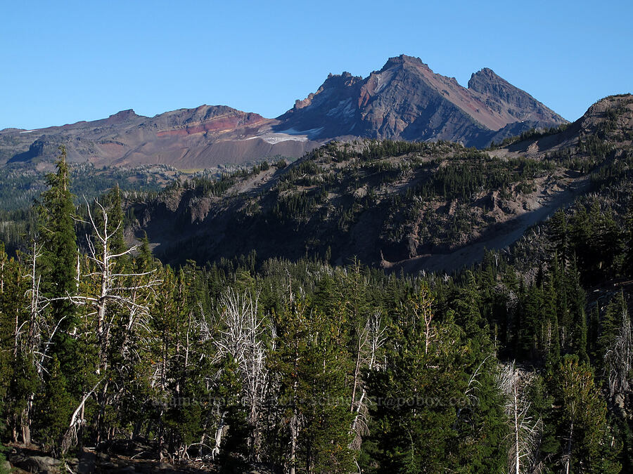 Broken Top [Camp Lake Trail, Three Sisters Wilderness, Deschutes County, Oregon]